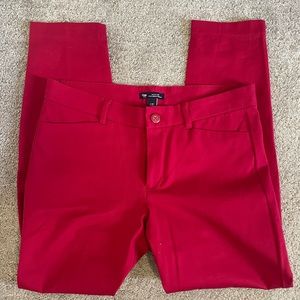GAP Slim City Crop. - Red